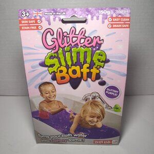 GLITTER SLIME BAFF 150 GRAMS 1 PC FUN WATER BATH TIME GOO NOVELTY TOY-Purple